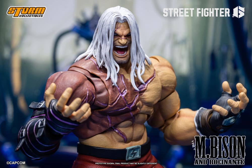 (Pre-Order) Storm Collectibles Street Fighter 6 M. Bison & Rocinante 1/12 Scale Action Figure Set