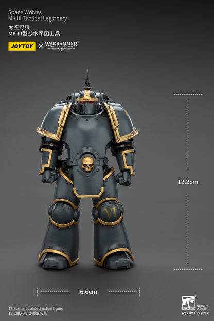 (Pre-Order) JOY TOY Warhammer The Horus Heresy Space Wolves MK lll Tactical Legionary