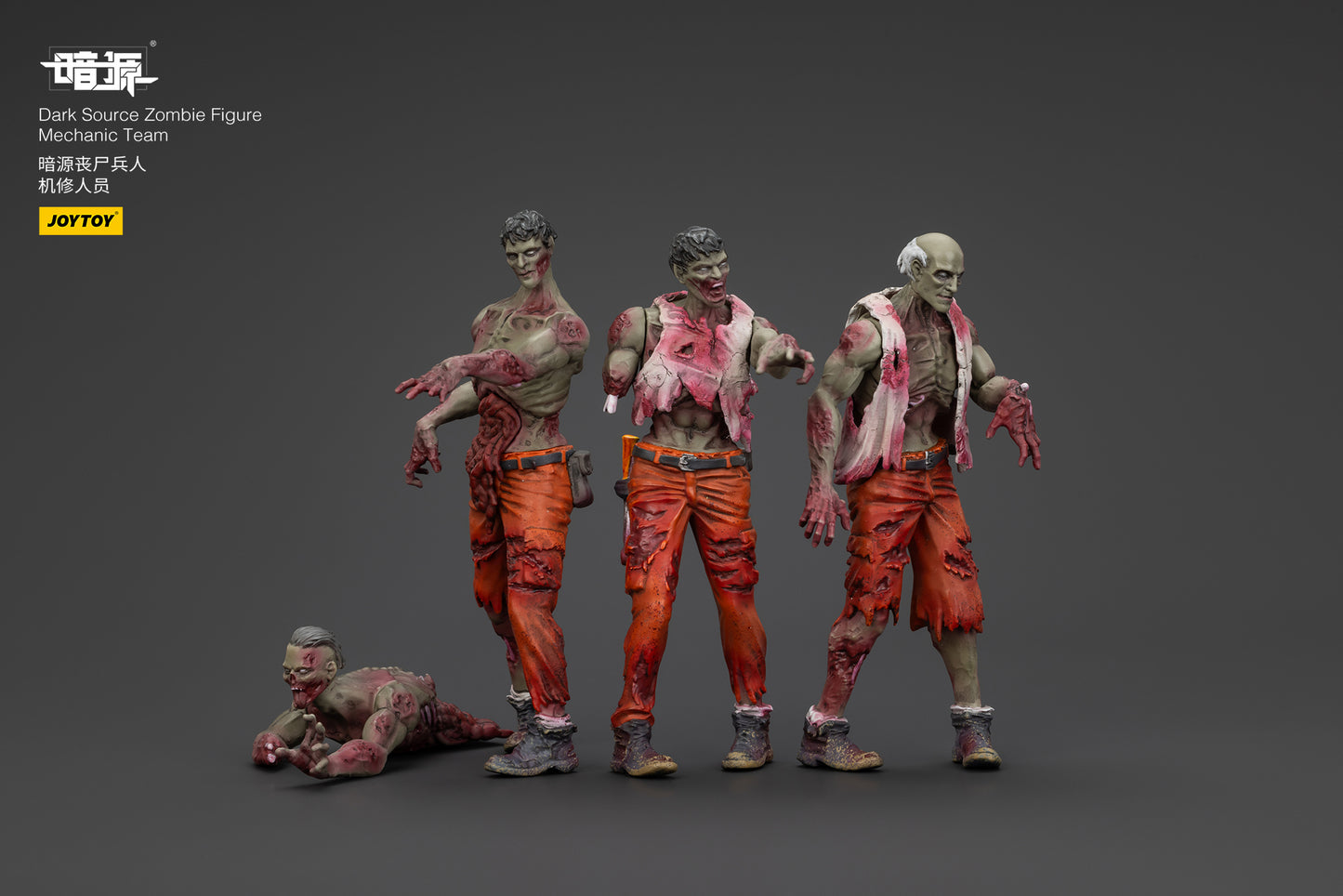 (Pre-Order) JOYTOY Dark Source Zombie Figure Mechanic Team 1/25 Scale Action Figure
