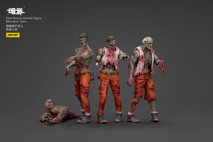 (Pre-Order) JOYTOY Dark Source Zombie Figure Mechanic Team 1/25 Scale Action Figure