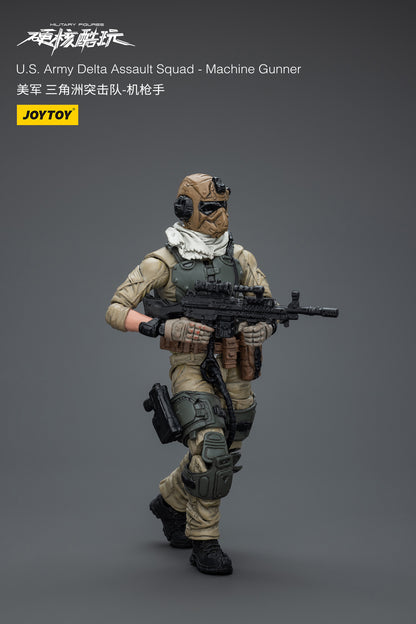 (Pre-Order) JOY TOY U.S. Army Delta Assault Squad - Machine Gunner