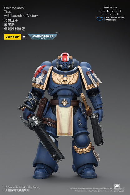 (Pre-Order) JOY TOY Warhammer 40k Ultramarines Titus with Laurels of Victory