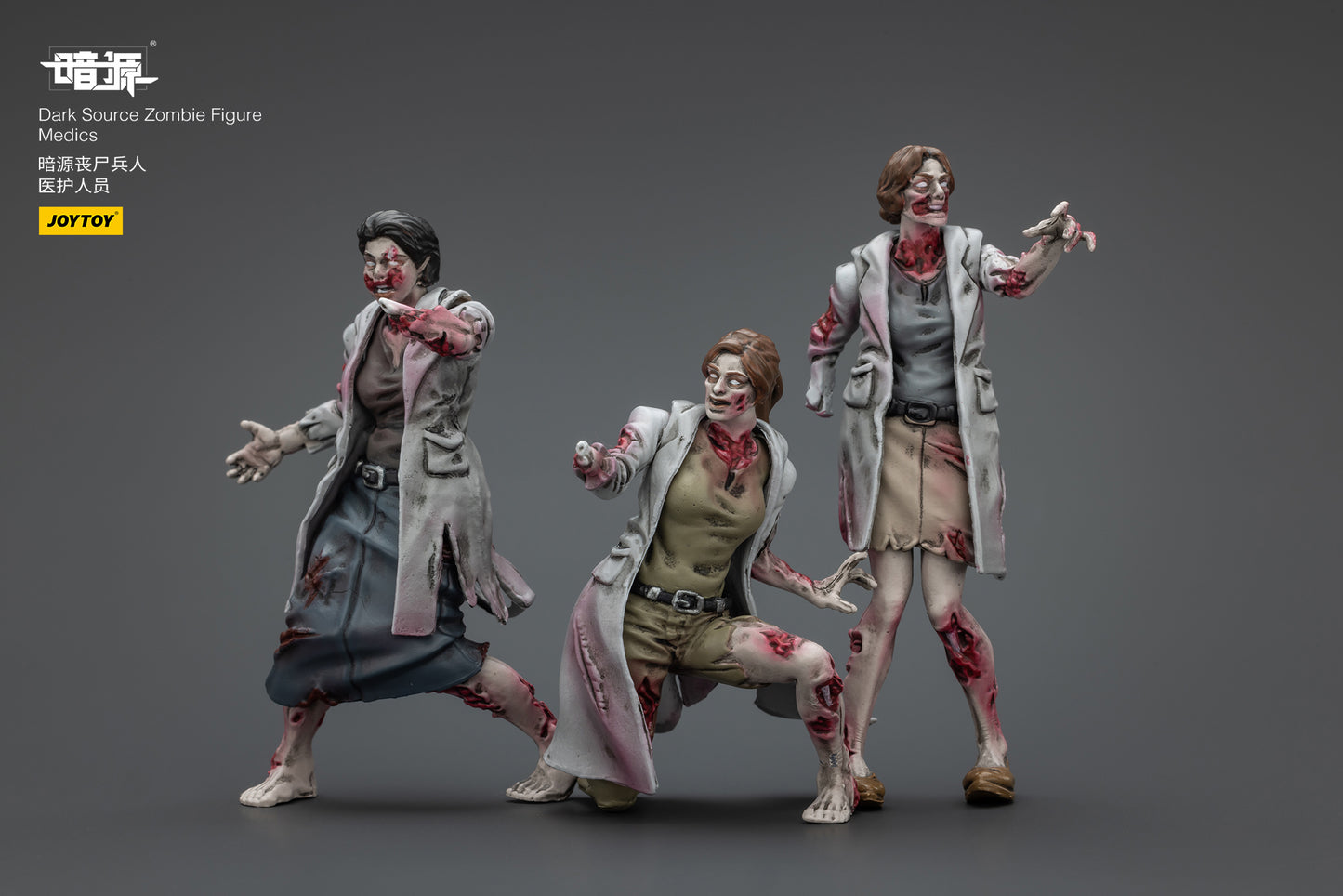 (Pre-Order) JOYTOY Dark Source Zombie Figure Medics 1/25 Scale Action Figure