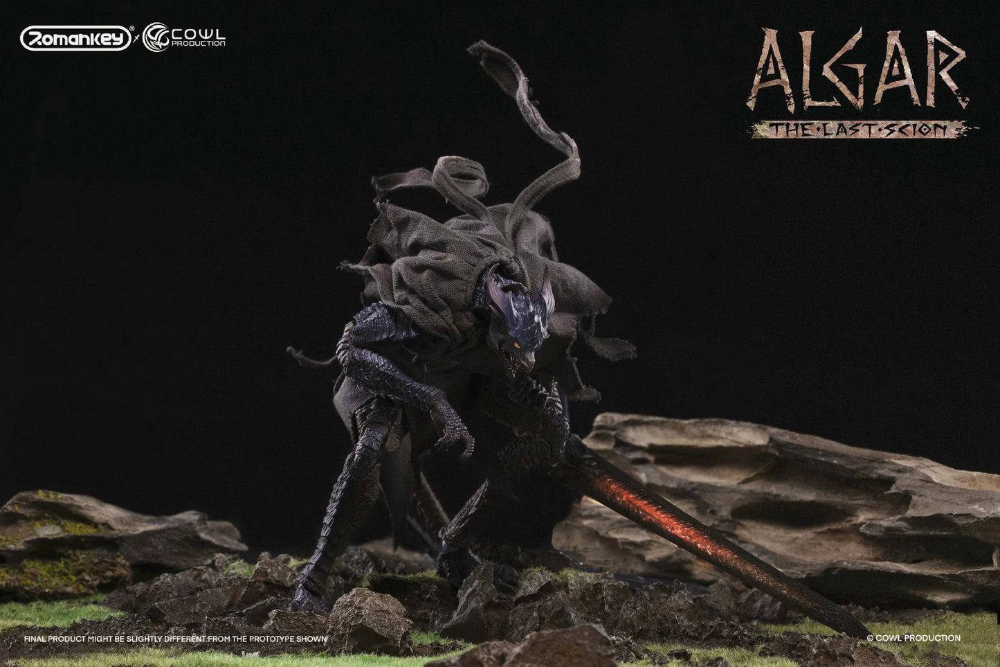 Romankey ALGAR "THE FIRST RECEIVER" 1/12 Action Figure (In Stock)