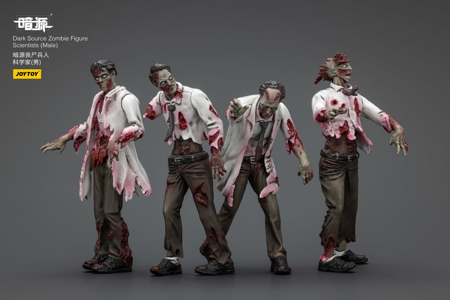 (Pre-Order) JOYTOY Dark Source Zombie Figure Scientists (Male) 1/25 Scale Action Figure