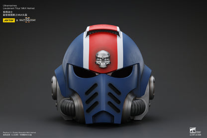 (Pre-Order) Warhammer 40k Ultramarines Lieutenant Titus' MKX Helmet