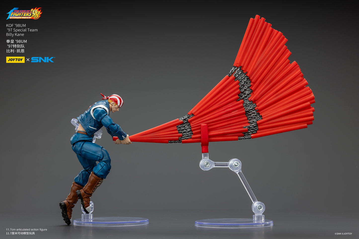 (Pre-Order) Joy Toy KOF '98UM '97 Special Team Billy Kane