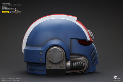 (Pre-Order) Warhammer 40k Ultramarines Lieutenant Titus' MKX Helmet
