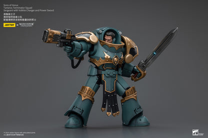 (Pre-Order) Warhammer The Horus Heresy Sons Of Horus Tartaros Terminator Squad Sergeant With Volkite Charger And Power Sword