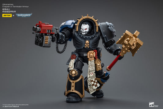 Warhammer 40k Ultramarines Chaplain in Terminator Armour (Reissue)