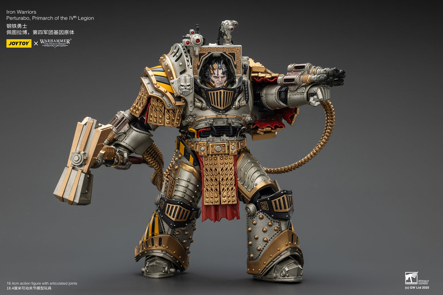 (Pre-Order) Iron Warriors Perturabo, Primarch of the lVth Legion