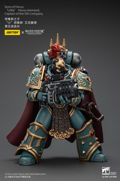 (Pre-Order) Warhammer The Horus Heresy Sons of Horus 'Little’ Horus Aximand,Captain of the 5th Company