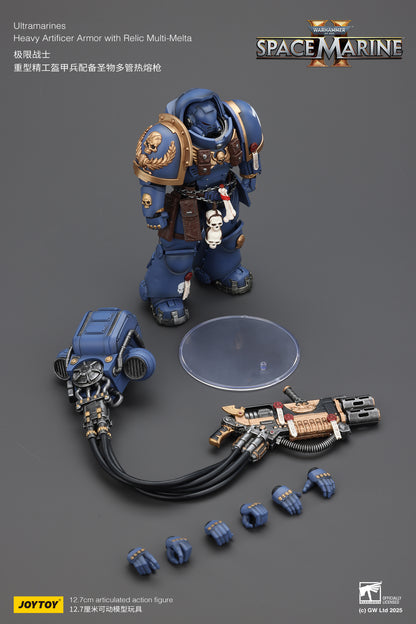 (Pre-Order) JOY TOY Warhammer 40k Ultramarines Heavy Artificer Armor with Relic Multi-Melta
