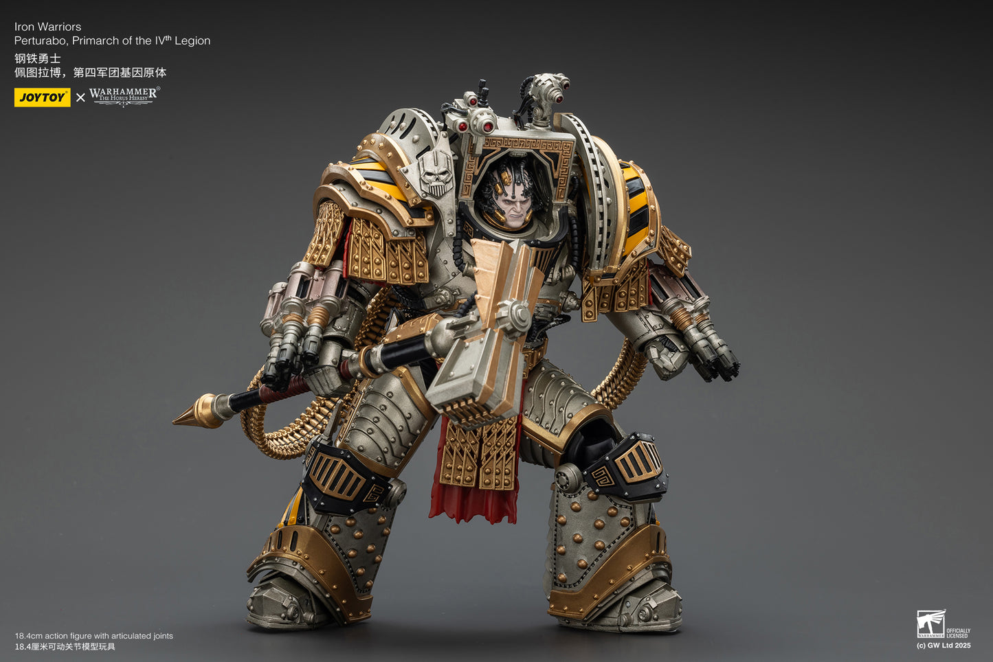 (Pre-Order) Iron Warriors Perturabo, Primarch of the lVth Legion