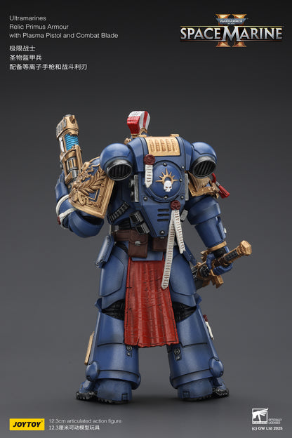 (Pre-Order) JOY TOY Warhammer 40k Ultramarines Relic Primus Armour with Plasma Pistol and Combat Blade