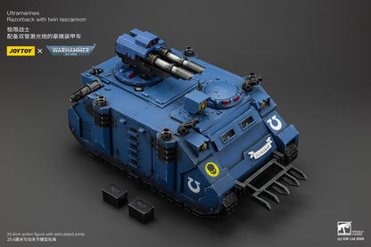 (Pre-Order) Warhammer 40k Ultramarines Razorback with twin lascannon