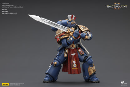 (Pre-Order) JOY TOY Warhammer 40k Ultramarines Relic Primus Armour with Plasma Pistol and Combat Blade