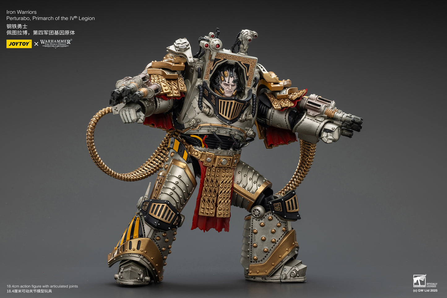 (Pre-Order) Iron Warriors Perturabo, Primarch of the lVth Legion