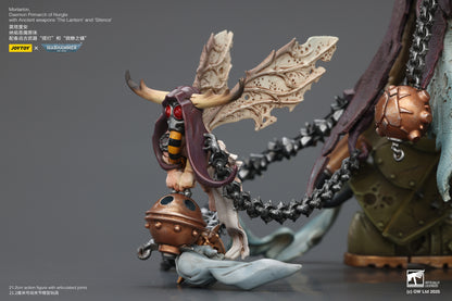 (Pre-Order) JOY TOY Warhammer 40K Mortarion Daemon Primarch of Nurgle with Ancient weapons The Lantern and Silence