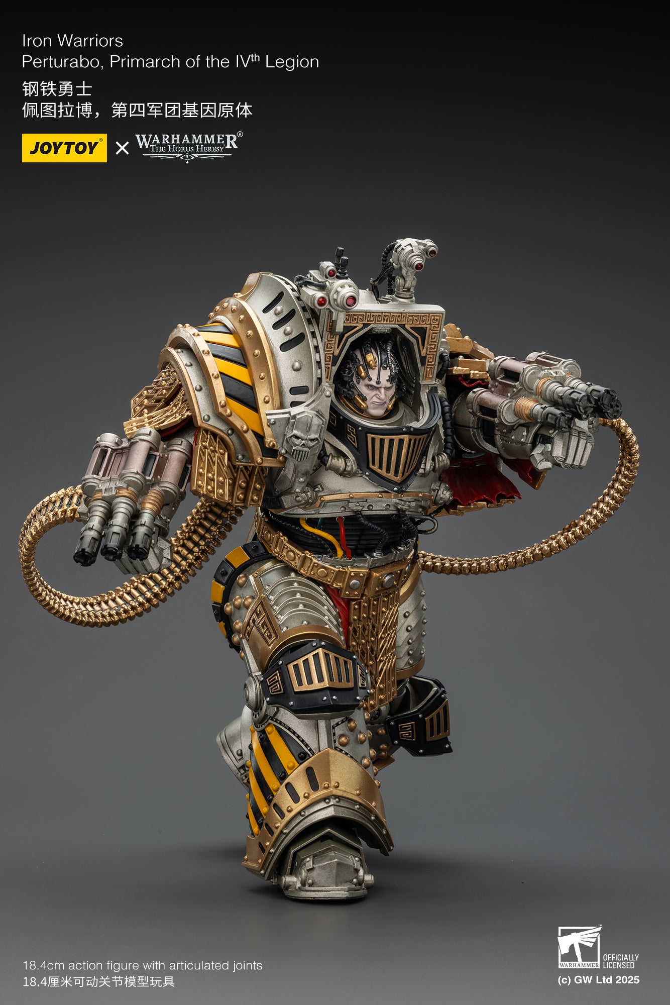 (Pre-Order) Iron Warriors Perturabo, Primarch of the lVth Legion