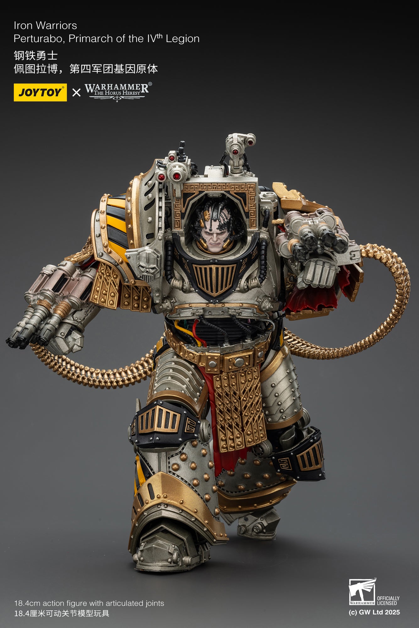 (Pre-Order) Iron Warriors Perturabo, Primarch of the lVth Legion