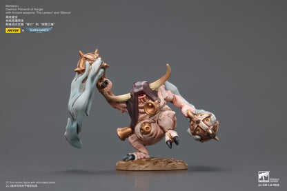 (Pre-Order) JOY TOY Warhammer 40K Mortarion Daemon Primarch of Nurgle with Ancient weapons The Lantern and Silence