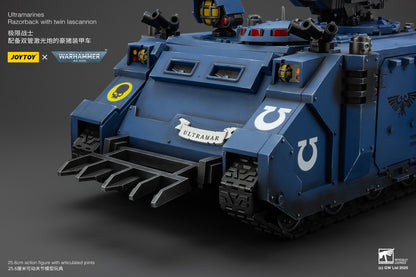 (Pre-Order) Warhammer 40k Ultramarines Razorback with twin lascannon