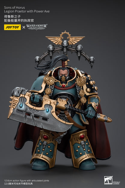 (Pre-Order) Warhammer The Horus Heresy Sons of Horus Legion Praetor with Power Axe (Reissue)