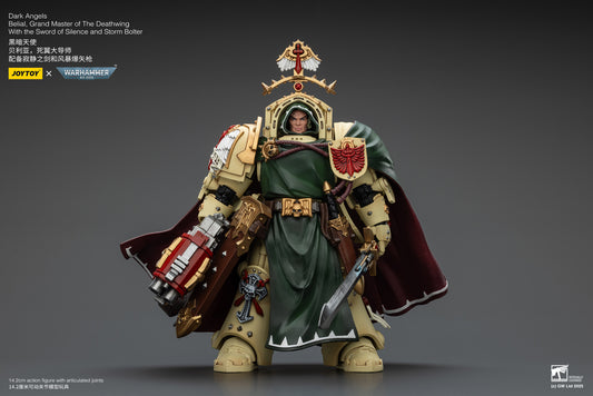 (Pre-Order) Warhammer 40k Dark Angels Belial, Grand Master of The Deathwing With the Sword of Silence and Storm Bolter
