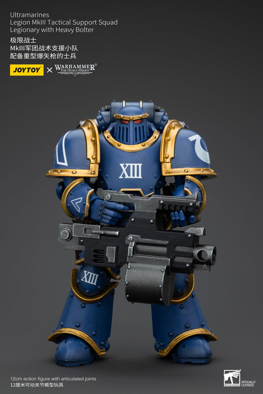 Warhammer The Horus Heresy Ultramarines Legion MKIII Tactical Support Squad Legionary with Heavy Bolter (In Stock)