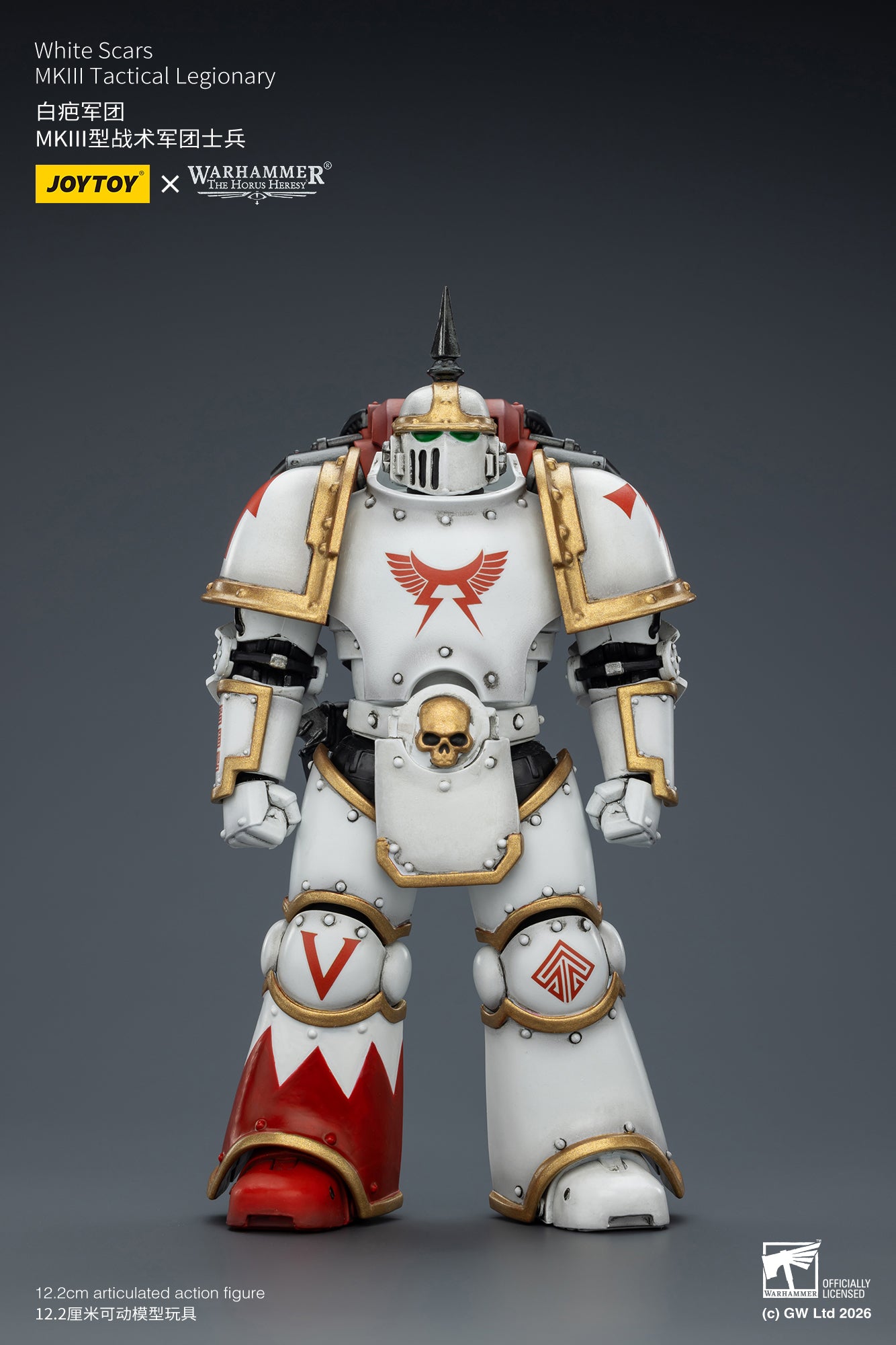 JOY TOY Warhammer 40k White Scars MKIll Tactical Legionary