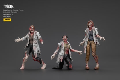(Pre-Order) JOYTOY Dark Source Zombie Figure Scientists (Female) 1/25 Scale Action Figure