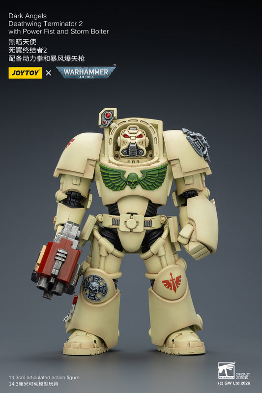 (Pre-Order) Warhammer 40k Dark Angels Deathwing Terminator 2 with Power Fist and Storm Bolter
