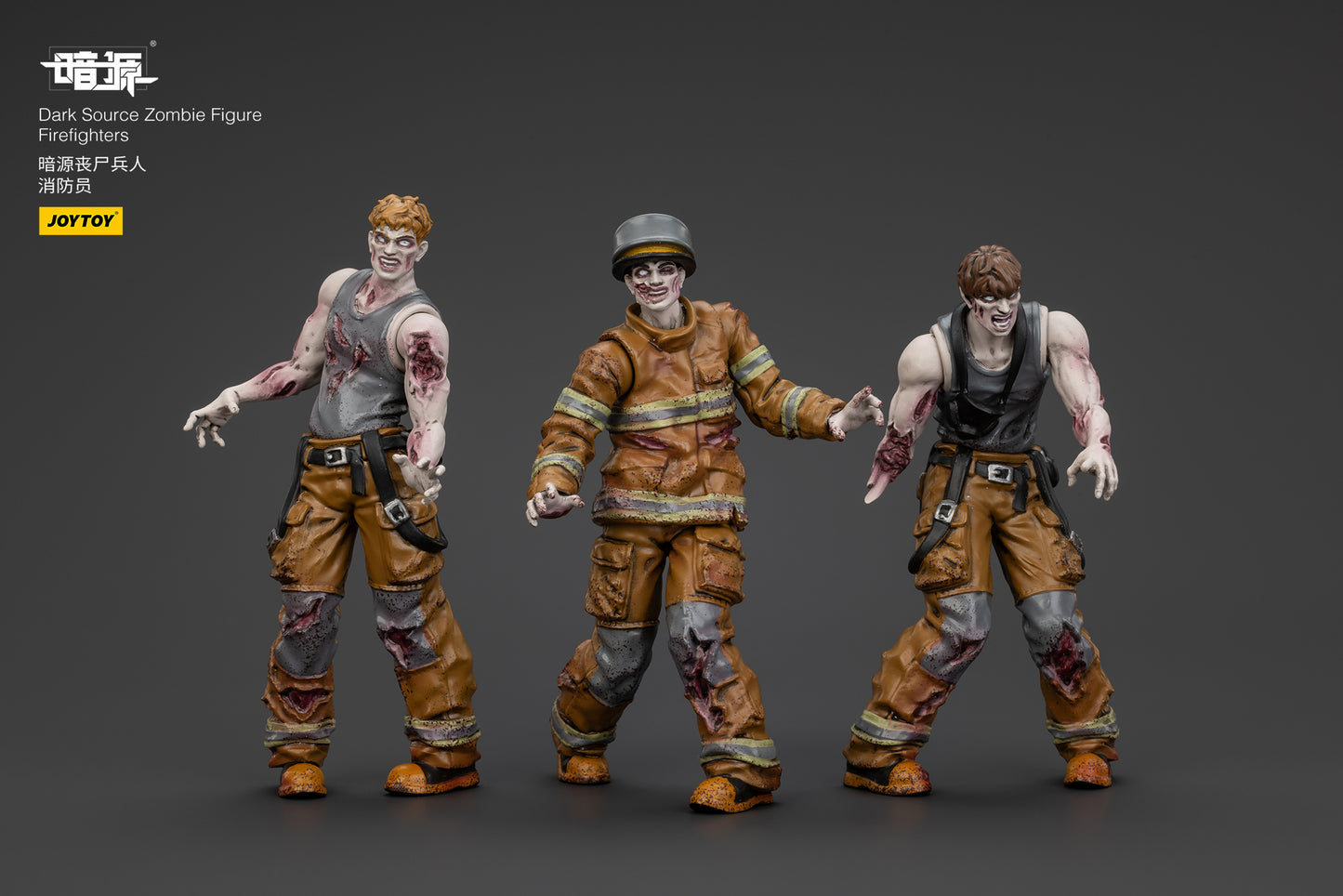 (Pre-Order) JOYTOY Dark Source Zombie Figure Firefighters 1/25 Scale Action Figure