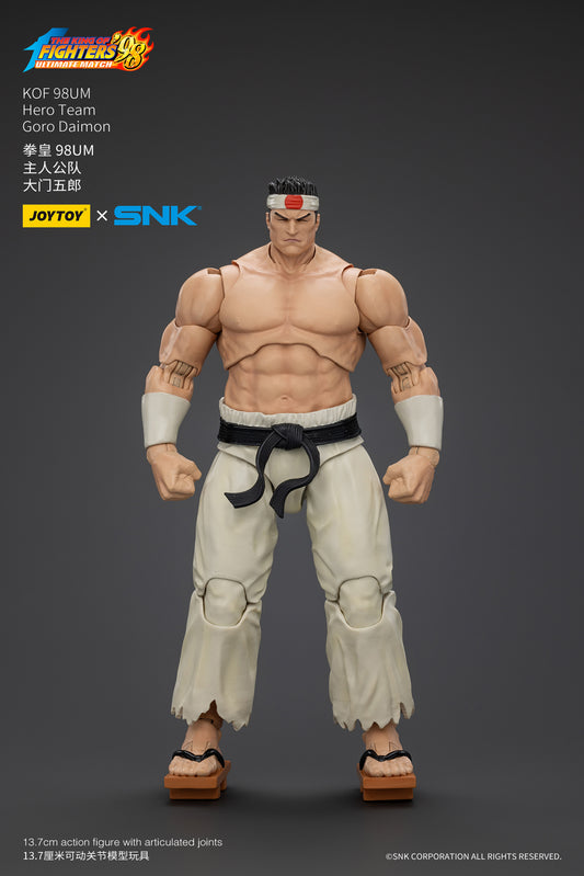 (Pre-Order) Joy Toy KOF 98UM Hero Team Goro Daimon