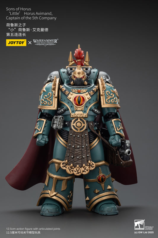 (Pre-Order) Warhammer The Horus Heresy Sons of Horus 'Little’ Horus Aximand,Captain of the 5th Company