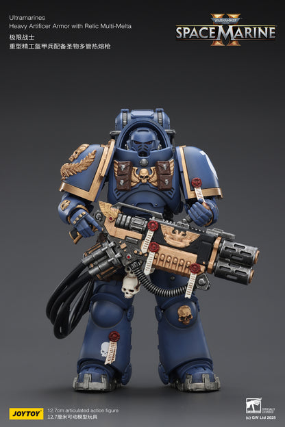 (Pre-Order) JOY TOY Warhammer 40k Ultramarines Heavy Artificer Armor with Relic Multi-Melta