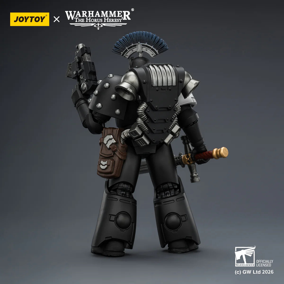 (Pre-Order) Warhammer The Horus Heresy Raven Guard MkVI Tactical Sergeant with Power Sword, Bolter and Plasma Pistol
