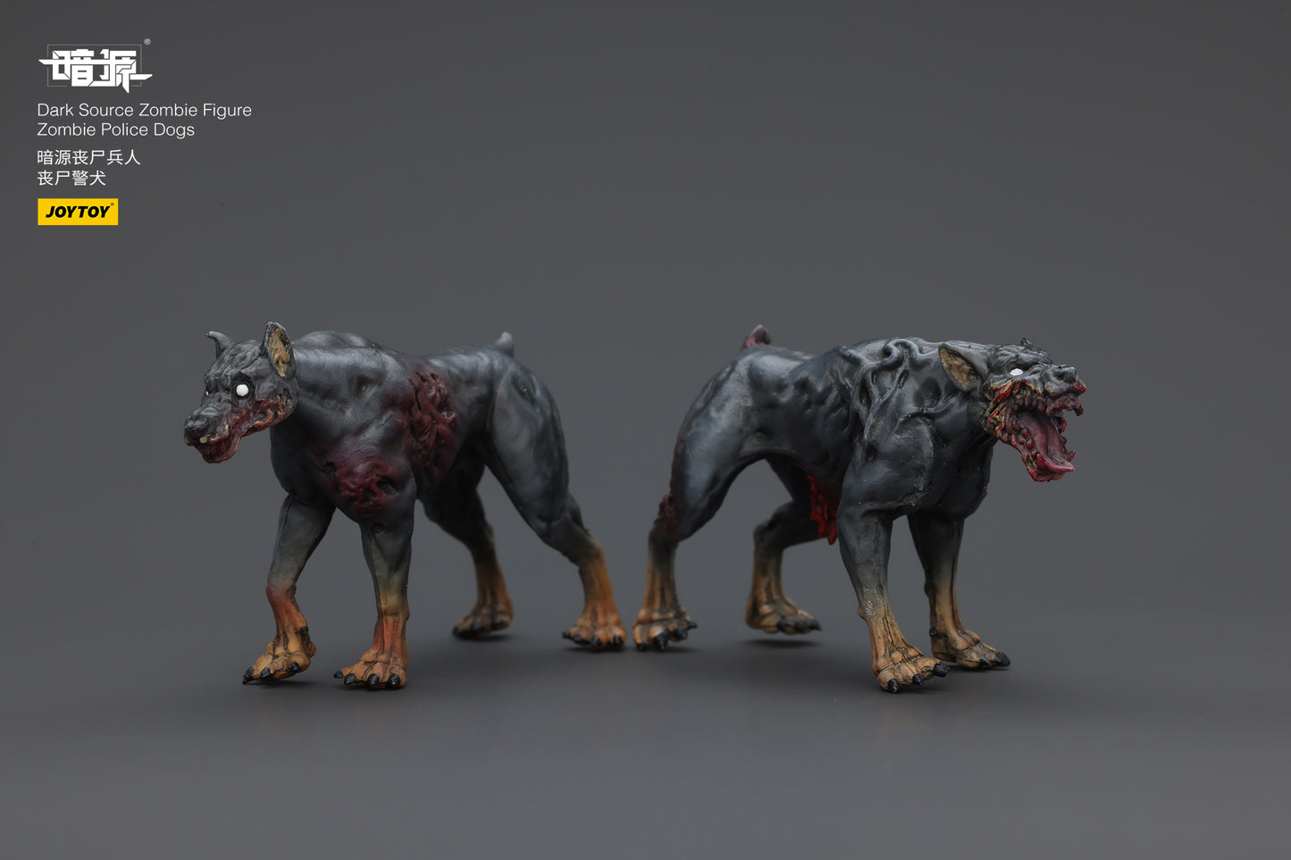 (Pre-Order) JOYTOY Dark Source Zombie Fiqure Zombie Police Dogs 1/25 Scale Action Figure