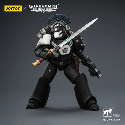 (Pre-Order) Warhammer The Horus Heresy Raven Guard MkVI Tactical Sergeant with Power Sword, Bolter and Plasma Pistol