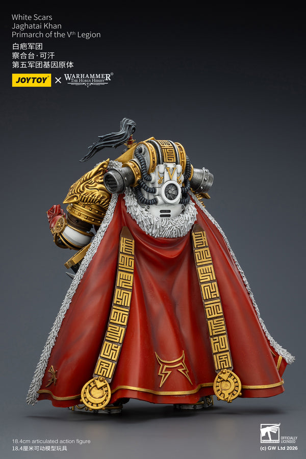 JOY TOY Warhammer 40k White Scars Jaghatai Khan Primarch of the Vth Legion
