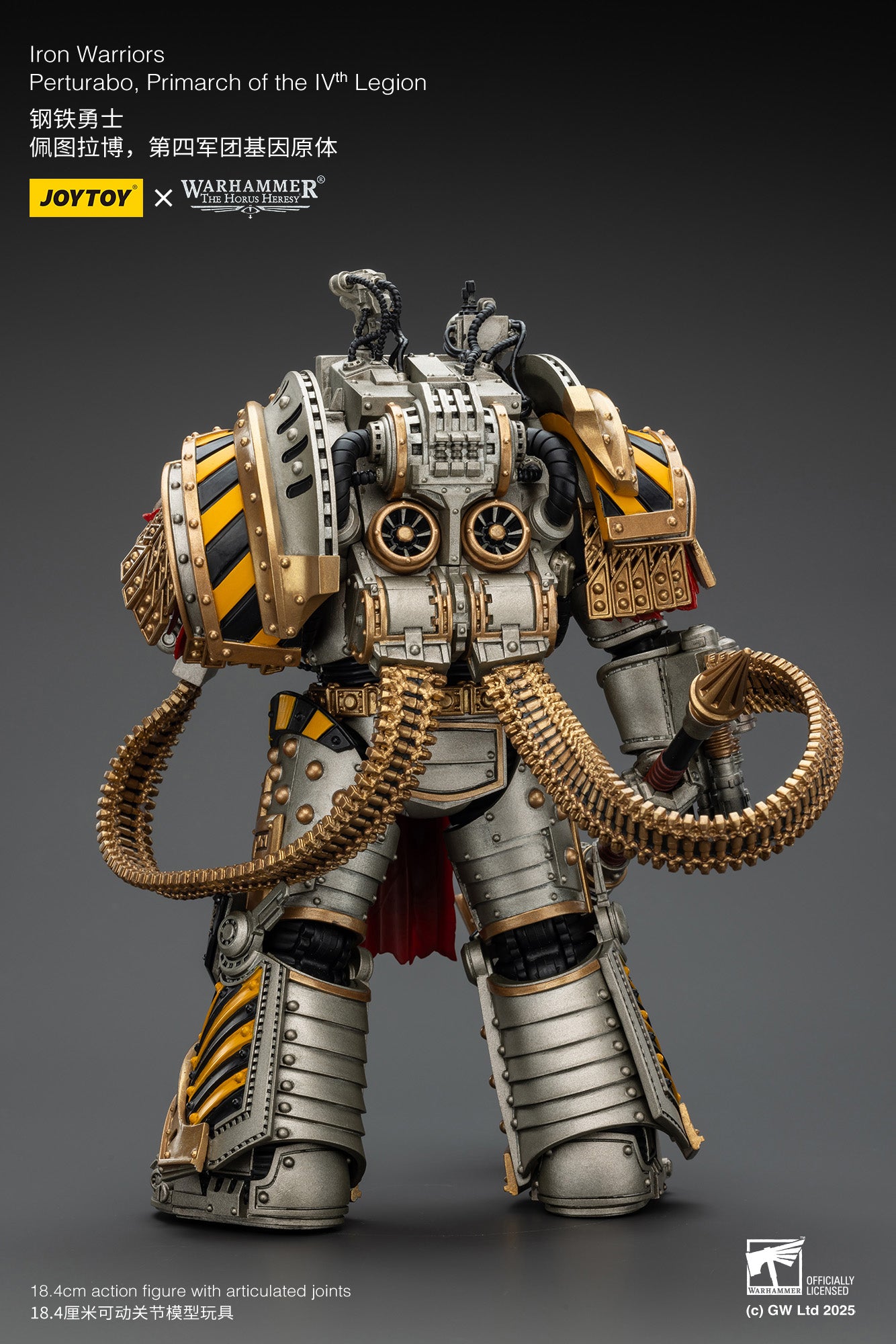 (Pre-Order) Iron Warriors Perturabo, Primarch of the lVth Legion