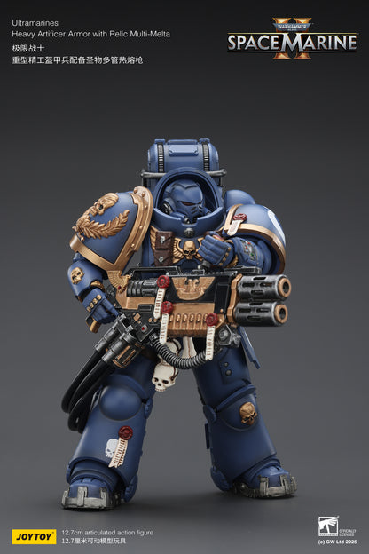 (Pre-Order) JOY TOY Warhammer 40k Ultramarines Heavy Artificer Armor with Relic Multi-Melta