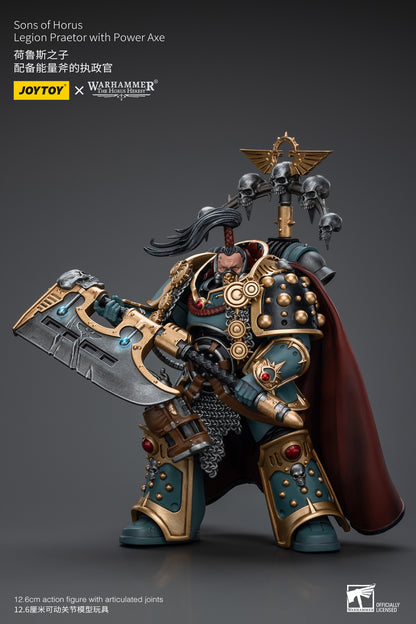 (Pre-Order) Warhammer The Horus Heresy Sons of Horus Legion Praetor with Power Axe (Reissue)
