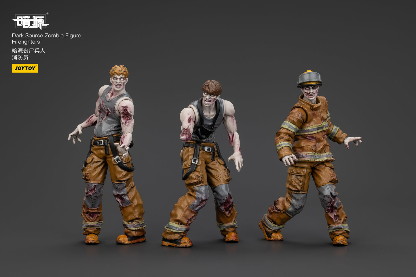 (Pre-Order) JOYTOY Dark Source Zombie Figure Firefighters 1/25 Scale Action Figure