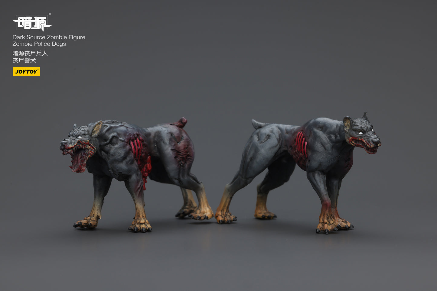 (Pre-Order) JOYTOY Dark Source Zombie Fiqure Zombie Police Dogs 1/25 Scale Action Figure