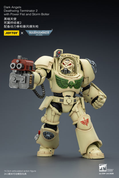 (Pre-Order) Warhammer 40k Dark Angels Deathwing Terminator 2 with Power Fist and Storm Bolter