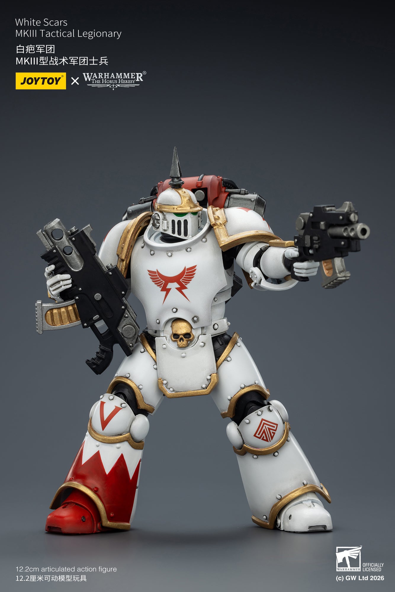 JOY TOY Warhammer 40k White Scars MKIll Tactical Legionary