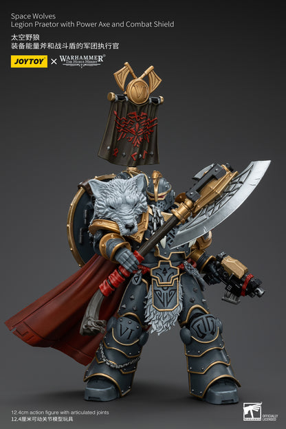 (Pre-Order) Warhammer The Horus Heresy Space Wolves Legion Praetor with Power Axe and Combat Shield