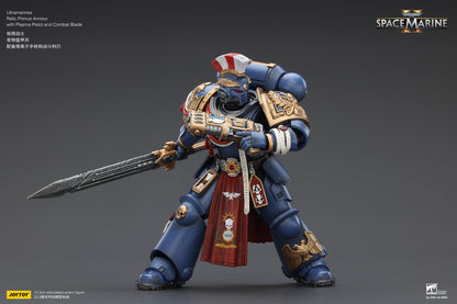 (Pre-Order) JOY TOY Warhammer 40k Ultramarines Relic Primus Armour with Plasma Pistol and Combat Blade